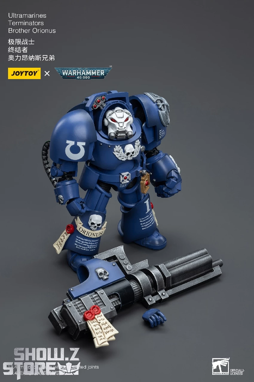 JoyToy Source 1/18 Warhammer 40K Ultramarines Terminators Brother Orionus 10 JoyToy Source 1/18 Warhammer 40K Ultramarines Terminators Brother Orionus - Image 8