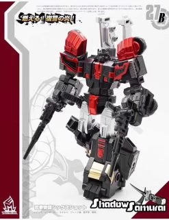 MechFansToys MF-27B Samurai Sixshot Black -Action Figure Shop 017668d7b1