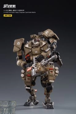 JoyToy Source 1/18 X-HH02 Hurricane Heavy Firepower Dual Mode Mecha Sand Version 22 JoyToy Source 1/18 X-HH02 Hurricane Heavy Firepower Dual Mode Mecha Sand Version -Action Figure Shop 0432ee1cc7