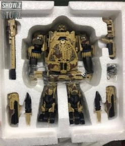 WeiJiang M-02 Robot Force Hound Oversized Black Apple Alloy Desert Version -Action Figure Shop 04586f2308