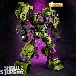 Jinbao DF03 Builder.D Devastator Green Version Set Of 6 Oversized Version -Action Figure Shop 0591167074