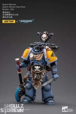 JoyToy Source 1/18 Warhammer 40K Space Wolves Claw Pack Brother Olaf -Action Figure Shop 06e1243b16