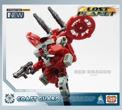MechFansToys Lost Planet Coast Guard CG01 White Shark & CG02 Red Dragon -Action Figure Shop 0ab16576ec