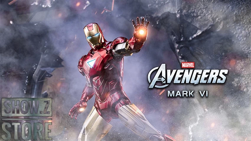 ZT Toys Marvel Licensed 1/10 Iron Man Mark 6 W/ LED 8 ZT Toys Marvel Licensed 1/10 Iron Man Mark 6 W/ LED - Image 6