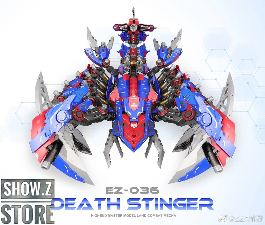 ZA Model EZ-036 Death Stinger Model Kit Anime Color Version 5 ZA Model EZ-036 Death Stinger Model Kit Anime Color Version - Image 3