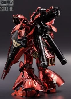 [SZ Custom] Bandai Custom RG 1/144 MSN-04 Sazabi W/ Custom Electroplated Chrome Painting -Action Figure Shop 0dc94e7124