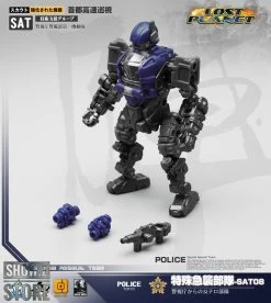 MechFansToys Mech Soul SAT-07 & SAT-08 Police & Police Rev Set Of 2 -Action Figure Shop 0e12793bd8
