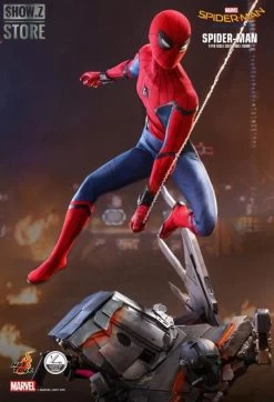 Hot Toys HotToys HT QS015 1/4 Spider-Man Homecoming Collectible Figure Deluxe Version -Action Figure Shop 0e43a1f816