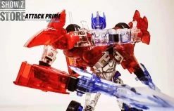 APC Toys APC-001 Attack Prime TFP Optimus Prime Clear Version W/ Black Wheels 38 APC Toys APC-001 Attack Prime TFP Optimus Prime Clear Version W/ Black Wheels -Action Figure Shop 0f63764870
