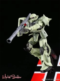 Metal Soldier 1/100 MS01 ZAKUII MS-01 MS-06 ZAKU2 Green Chogokin Metal Build -Action Figure Shop 11a423f9ce