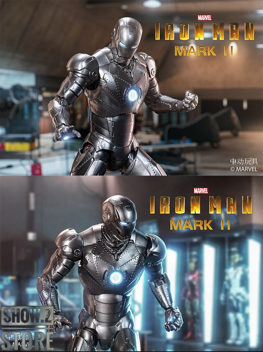 ZT Toys Marvel Licensed 1/10 Iron Man Mark 2 W/ LED 8 ZT Toys Marvel Licensed 1/10 Iron Man Mark 2 W/ LED - Image 6