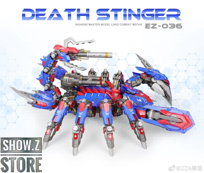 ZA Model EZ-036 Death Stinger Model Kit Anime Color Version 7 ZA Model EZ-036 Death Stinger Model Kit Anime Color Version - Image 5
