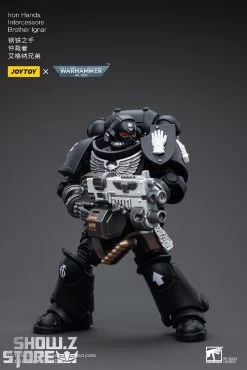 JoyToy Source 1/18 Warhammer 40K Iron Hands Intercessors Brother Ignar -Action Figure Shop 1580594723