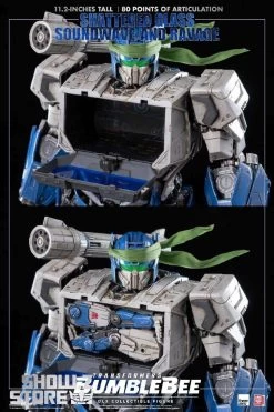 ThreeZero & Hasbro 3Z0160-EX 3Z04121W0 DLX Shattered Glass Soundwave & Ravage W/ LED -Action Figure Shop 15c799efb9