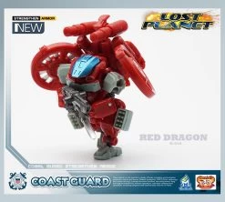 MechFansToys Lost Planet Coast Guard CG01 White Shark & CG02 Red Dragon -Action Figure Shop 17295b6757