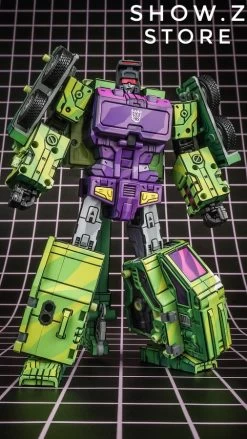 Toyworld TW TW-C07A TWC07A Constructor Devastator Cel Cell Shaded Deluxe Version Set Of 6 -Action Figure Shop 177a510135