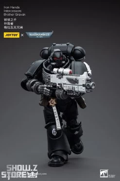 JoyToy Source 1/18 Warhammer 40K Iron Hands Intercessors Brother Gravak -Action Figure Shop 1ac94b5c47