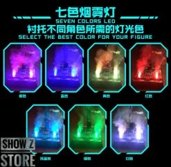 SNAP Remote Smoke Display Stand W/ LED Gold Version -Action Figure Shop 1ae944a647