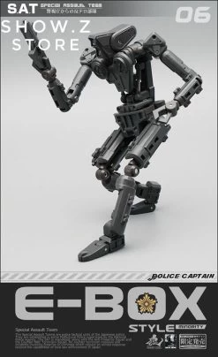 MechFansToys SAT-06B E-Box Assault Team Style Minority Black Version -Action Figure Shop 1c4a88632c