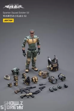 JoyToy Source 1/18 Spartan Squad Soldiers Set Of 3 -Action Figure Shop 20c7149f01