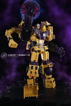 Toyworld TW-C07B Constructor Devastator Yellow Set Of 6 -Action Figure Shop 20d0253ad0