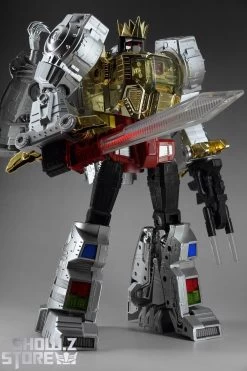 [Parts Not Working][Israel Buyer Only] 4th Party MP-08 MP08 King Grimlock Reximus Prime Oversized Metallic Version -Action Figure Shop 2161410f1d 1