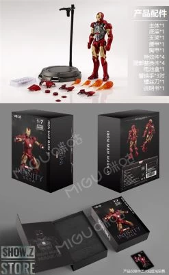 M.W Culture 1/7 Marvel Licensed Infinity Sage Iron Man MK3 -Action Figure Shop 21a93846f7