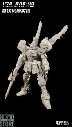 Rodams 1/72 RAS-40 Alpha Boxer RX-78 GP03S Gundam Model Kit Clear Version -Action Figure Shop 22f0facf32 1