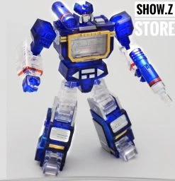 Mech Planet Hot Soldiers HS03H Mini Soundwave Clear Version -Action Figure Shop 2305d3292c