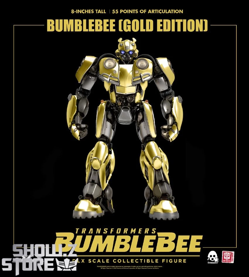 Threezero & Hasbro 3Z0294-EX Bumblebee Golden Version 5 Threezero & Hasbro 3Z0294-EX Bumblebee Golden Version - Image 3