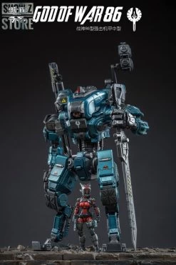 JoyToy Source Acid Rain 1/25 God Of War 86 Medium-Sized Mecha Figure Set Blue Version -Action Figure Shop 26aa7a3c02