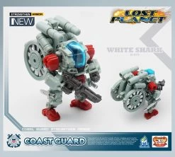 MechFansToys Lost Planet Coast Guard CG01 White Shark & CG02 Red Dragon -Action Figure Shop 26c12d72ff