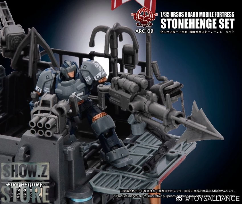 Toys Alliance ARC-09 Ursus Guard Mobile Fortress Stonehenge Set 8 Toys Alliance ARC-09 Ursus Guard Mobile Fortress Stonehenge Set - Image 6