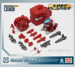 MechFansToys Lost Planet Coast Guard CG01 White Shark & CG02 Red Dragon -Action Figure Shop 285ca7cc1d