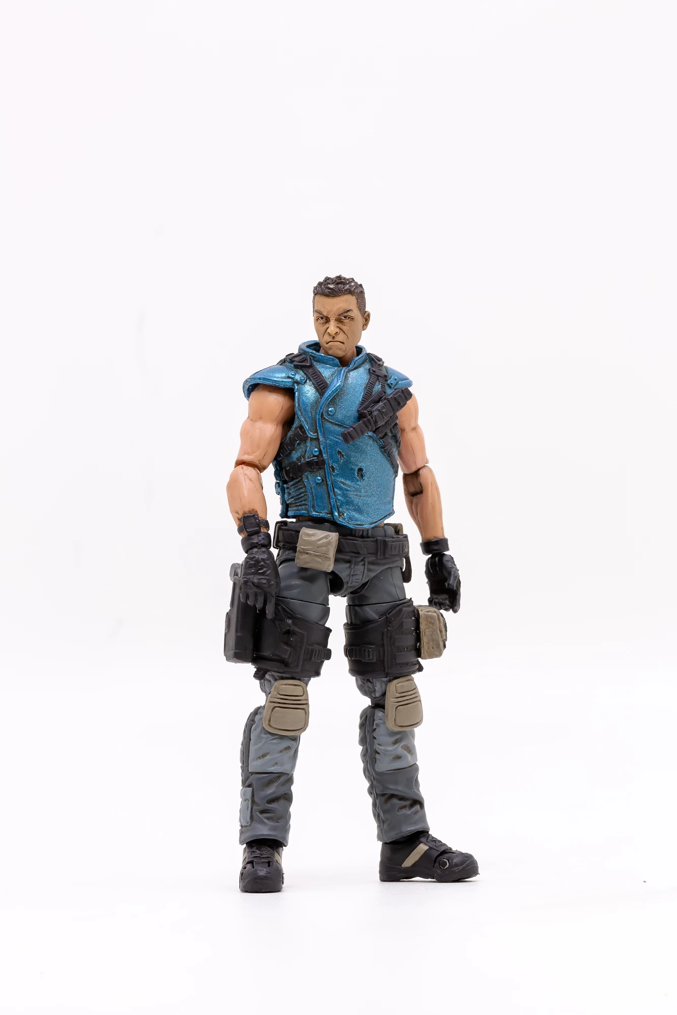 JoyToy Source Acid Rain 1/18 Freeman Machine Armor W/ Pilot Mechas & Soldiers Figure Set Navy Blue Version 12 JoyToy Source Acid Rain 1/18 Freeman Machine Armor W/ Pilot Mechas & Soldiers Figure Set Navy Blue Version - Image 10