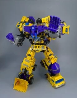 NBK Devastator TF Engineering Full Set Of 6 Yellow Version -Action Figure Shop 2993f78e61