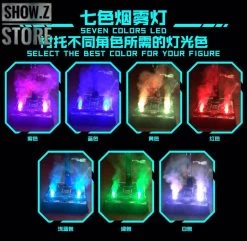 SNAP Remote Smoke Display Stand W/ LED Silver Version -Action Figure Shop 299446bb78