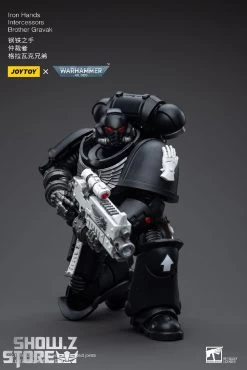 JoyToy Source 1/18 Warhammer 40K Iron Hands Intercessors Brother Gravak -Action Figure Shop 2c1e52f5e4