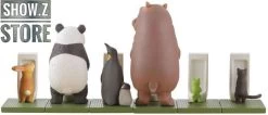 Kaiyodo MiniQ Sato Kunio's Animal Bathroom In Groups 2 Set Of 8 -Action Figure Shop 2c26661413
