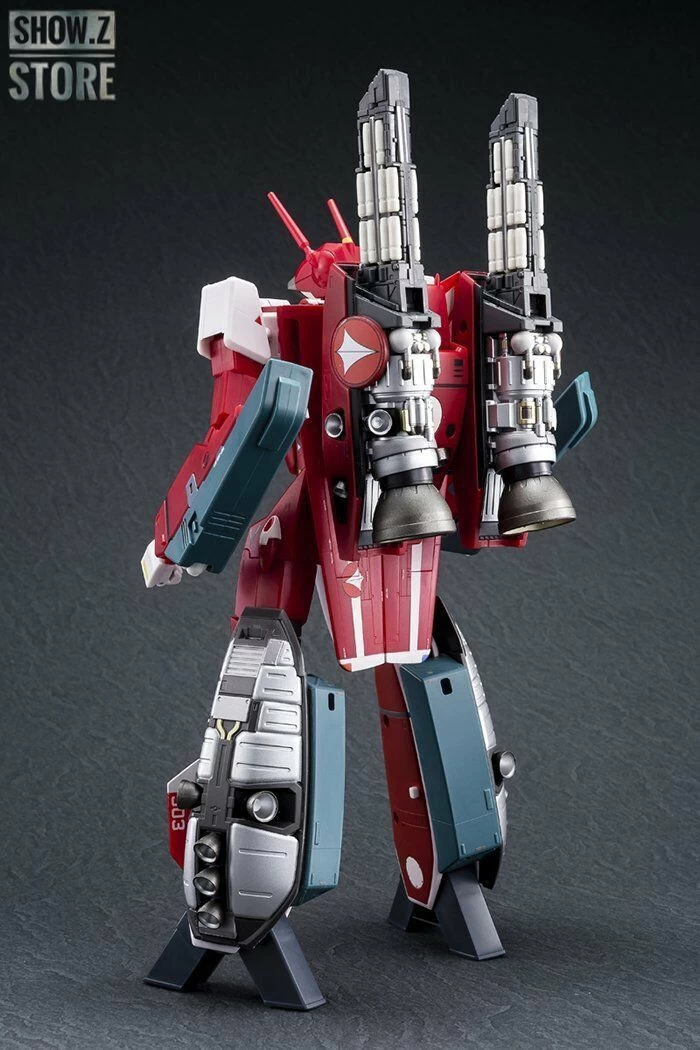 Valkyrie Factory VF 1/60 VF-1J Milia F Jenius Custom Macross Robotech Red Version W/ Super Space Part 5 Valkyrie Factory VF 1/60 VF-1J Milia F Jenius Custom Macross Robotech Red Version W/ Super Space Part - Image 3