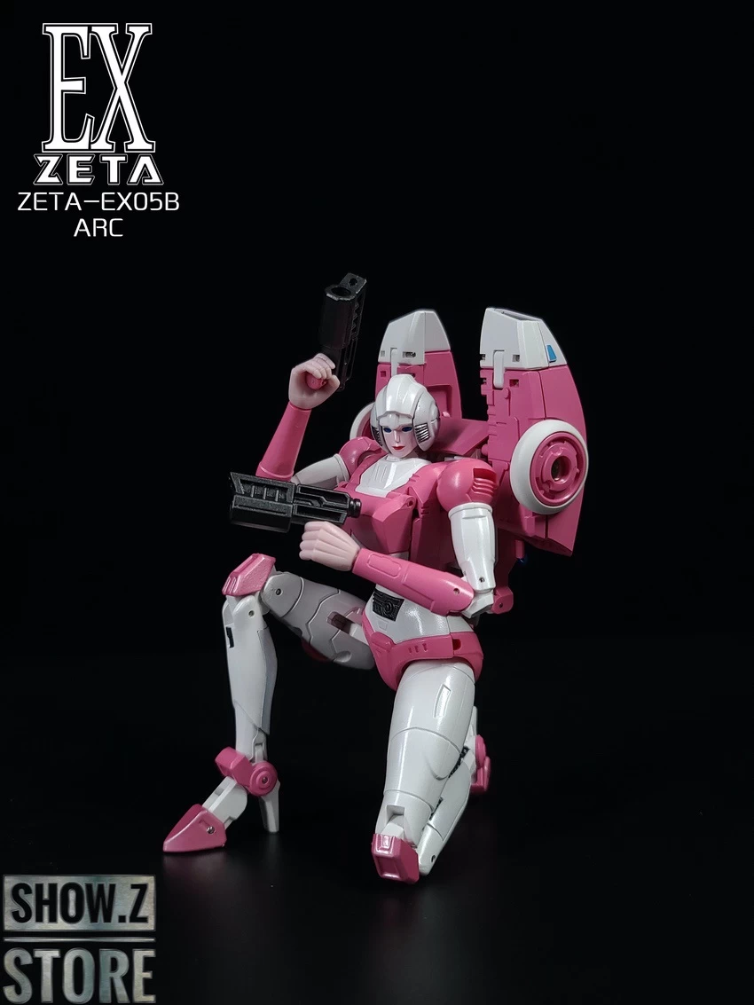 Zeta Toys EX-05B Arc Arcee Cartoon Color Version 8 Zeta Toys EX-05B Arc Arcee Cartoon Color Version - Image 6