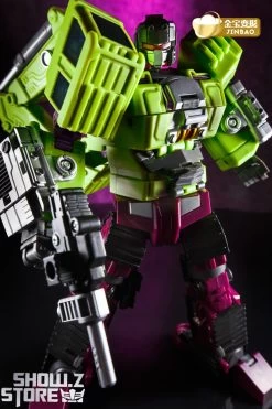 Jinbao DF03 Builder.D Devastator Green Version Set Of 6 Oversized Version -Action Figure Shop 2fa6a06e2c