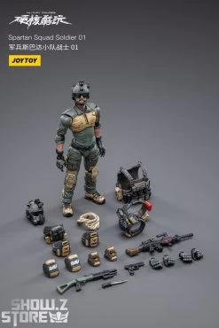 JoyToy Source 1/18 Spartan Squad Soldiers Set Of 3 -Action Figure Shop 2fd4421943