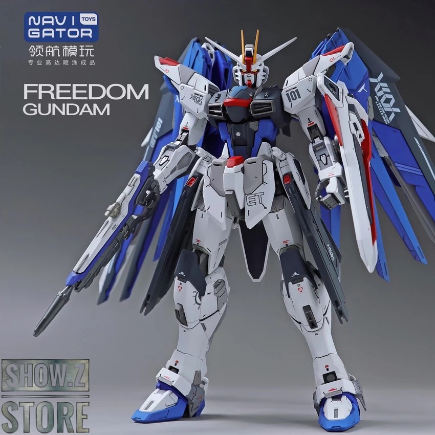 Navigator Toys Pre-Painted & Pre-Assembled Bandai ZGMF-X10A Freedom Gundam Ver.2.0 4 Navigator Toys Pre-Painted & Pre-Assembled Bandai ZGMF-X10A Freedom Gundam Ver.2.0 - Image 2