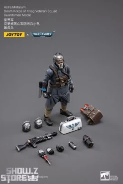 JoyToy Source 1/18 Warhammer 40K Death Korps Of Krieg Veteran Squad Guardsman Medic -Action Figure Shop 32b7555e01