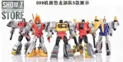 DX9 Toys War In Pocket Dinobots Set Of 5 (X18 Bumper, X19 Quaker, X20 Skyer, X21 Thorner, X22 Rager) -Action Figure Shop 33d0723a4c