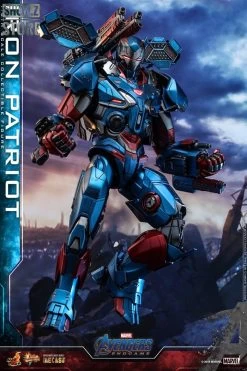 Hot Toys HotToys HT MMS547D34 1/6 Avengers: Endgame Iron Patriot Iron Man Collectible Figure -Action Figure Shop 363ea5b380