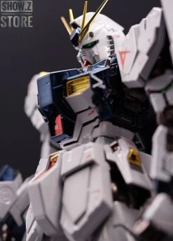 [SZ Custom] Bandai Custom MG 1/100 RX-93 Nu Gundam Ver.Ka W/ Custom Electroplated Chrome Painting -Action Figure Shop 378b311b15