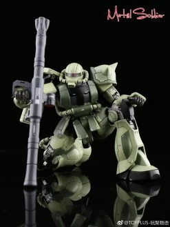 Metal Soldier 1/100 MS01 ZAKUII MS-01 MS-06 ZAKU2 Green Chogokin Metal Build -Action Figure Shop 38e50388f4