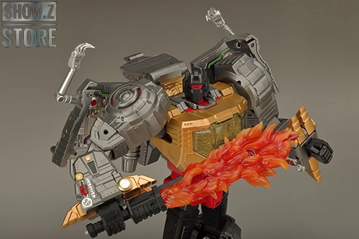 GigaPower GP HQ-01 HQ01 Superator Grimlock Dinobots Metallic Version 11 GigaPower GP HQ-01 HQ01 Superator Grimlock Dinobots Metallic Version - Image 9